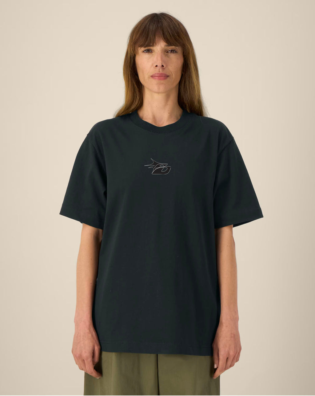 Stoked black Tee