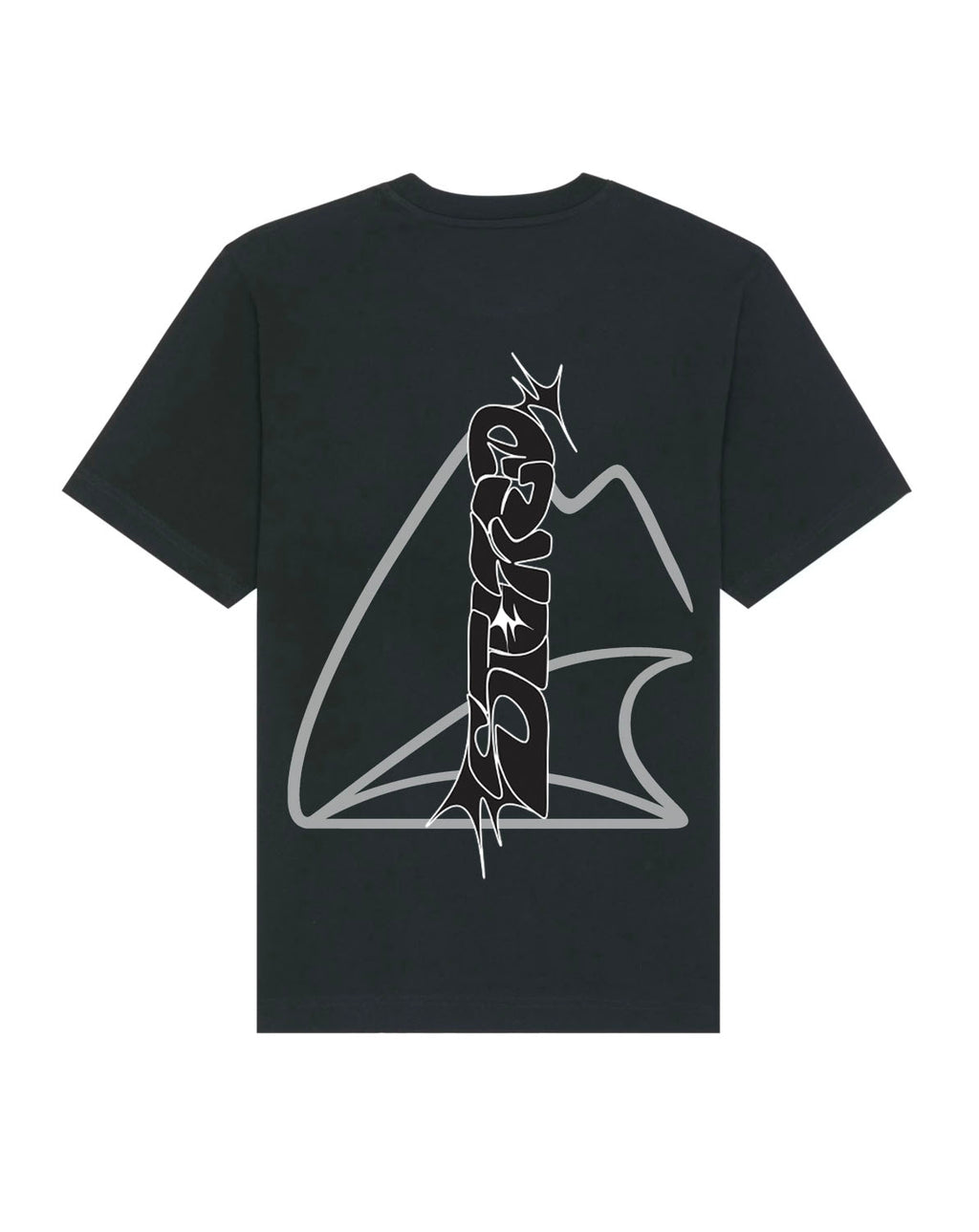 Stoked black Tee