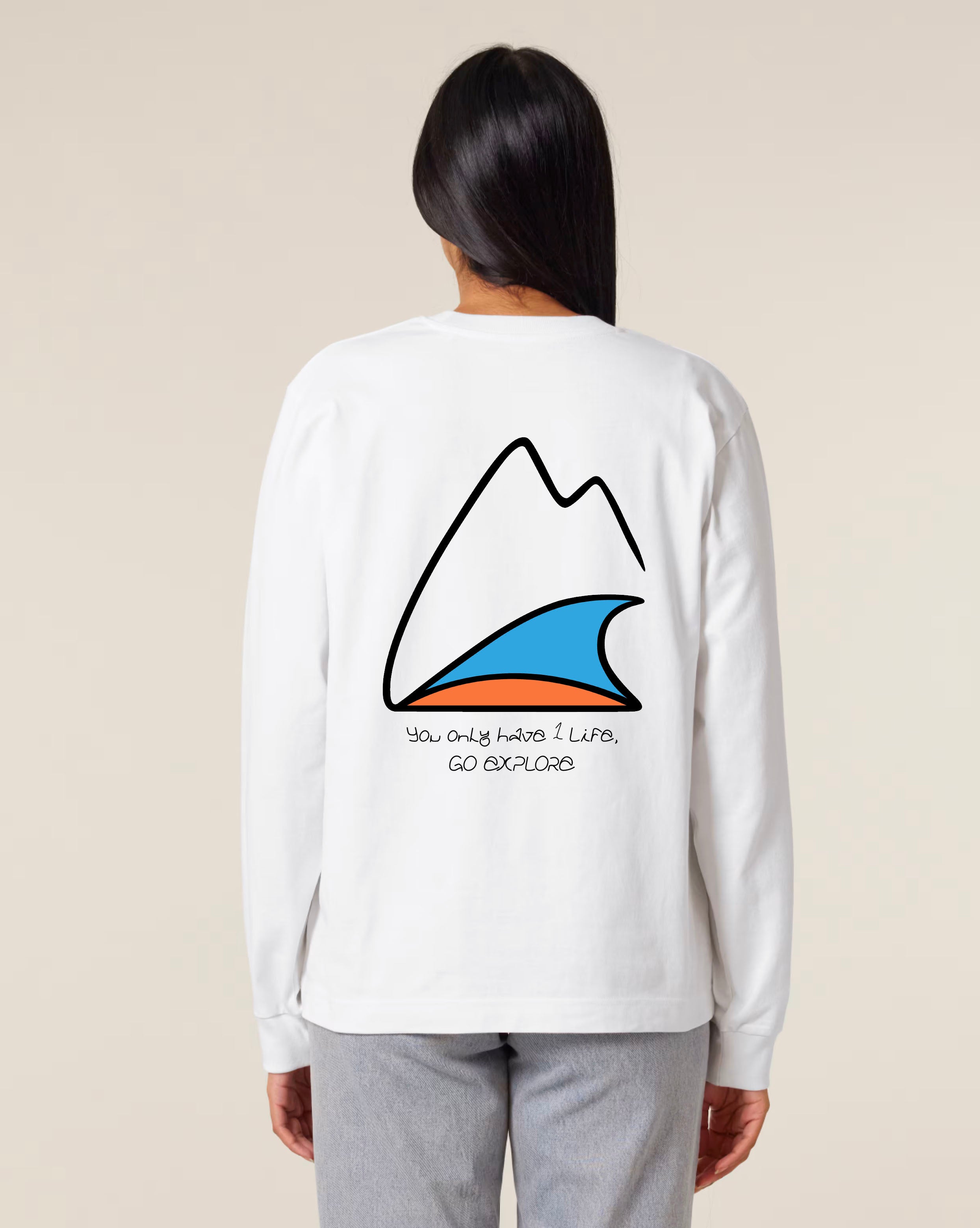 Calm-U Long Sleeve White