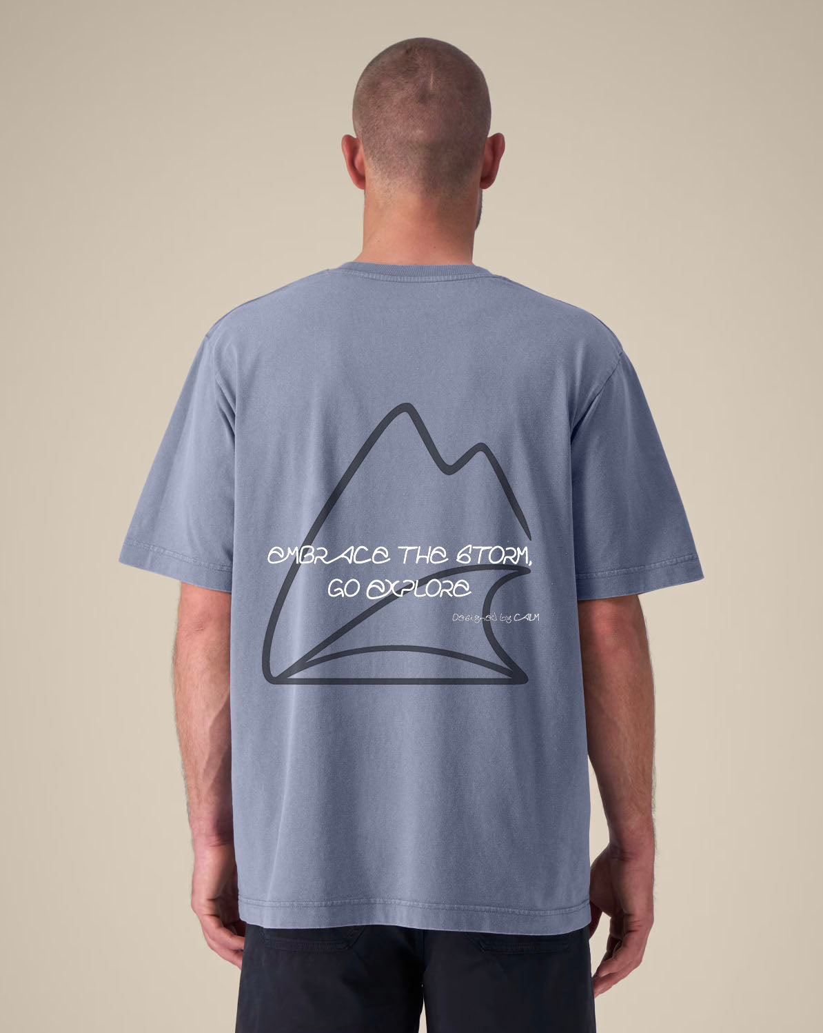 Blue Grey Embrace the storm Freestyler Vintage Limited Edition